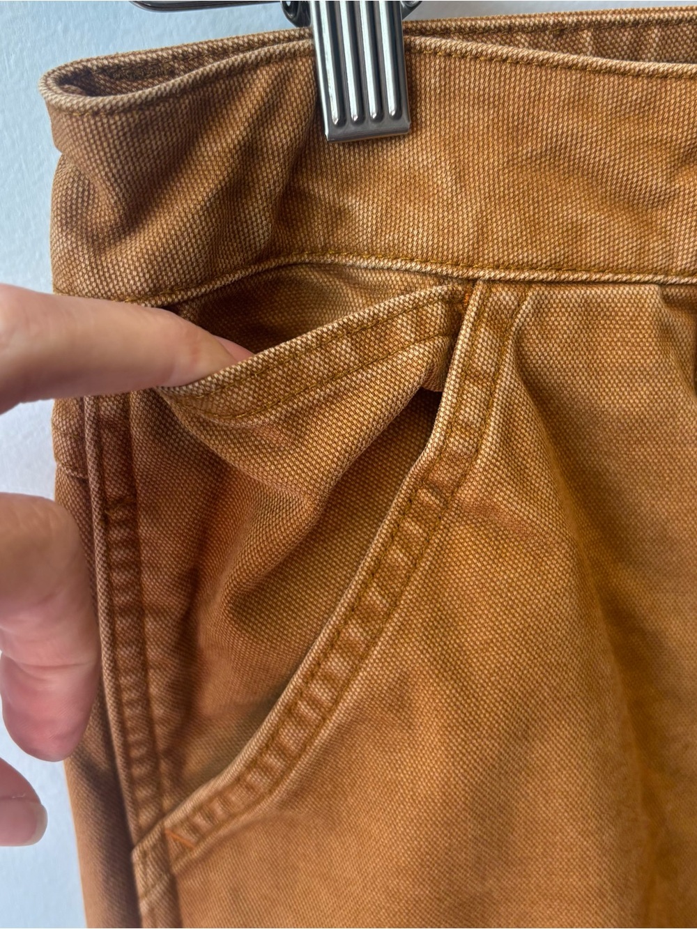 REI womens trailsmith pants double knee canvas size 6 - Picture 6 of 13